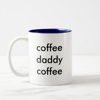 Vatibedarfskaffee, Kaffeevatikaffee Zweifarbige Tasse