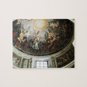 Vatican a couvert d'un dôme le puzzle de plafond