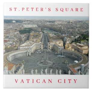 Vatican City St.Peter's Carré céramique carreaux