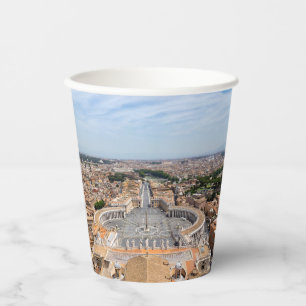 Vatikan, Italien: Piazza San Pietro Pappbecher