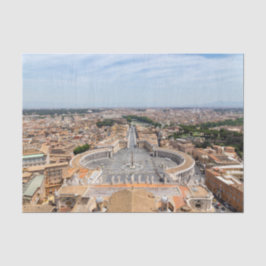 Vatikan, Italien: Piazza San Pietro Seidenpapier