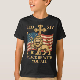 Vatikan Papst Leo Xiv - Friede sei mit euch allen T-Shirt