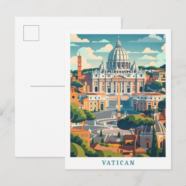 Vatikan Parco Tassino Parco Civico-Ciani Postkarte (Vorne/Hinten)