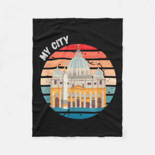 Vatikan Rom Italien Meine Stadt Italienische Kultu Fleecedecke
