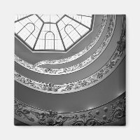 Vatikanische Treppen mit Lichtmagnet