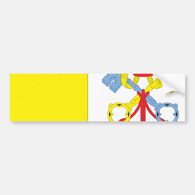 Vatikanstadt Autoaufkleber (Vorne)