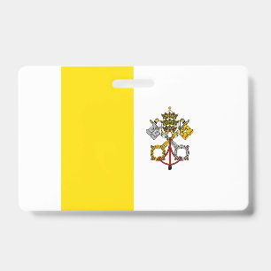 Vatikanstadt-Flagge Ausweis