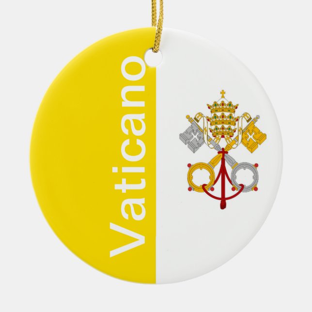 Vatikanstadt Keramikornament (Vorne)