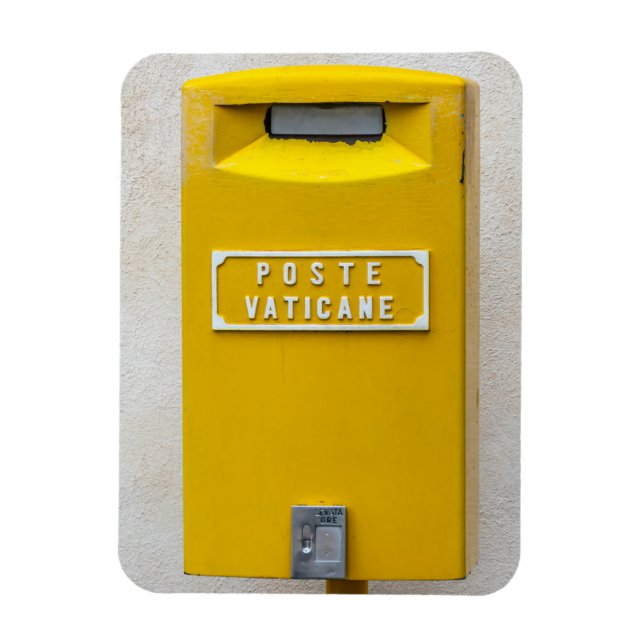 Vatikanstadt Postkastenansicht Kühlschrankmagnet Magnet (Vertikal)