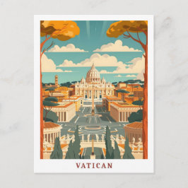 Vatikanstadt Rom Italien Elegante Kunst, Dichtung  Postkarte