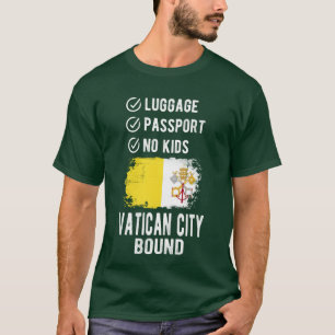 Vatikanstadt Souvenir Urlaub Freunde T-Shirt