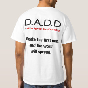 Vatis gegen Töchter verabredeten T - Shirt