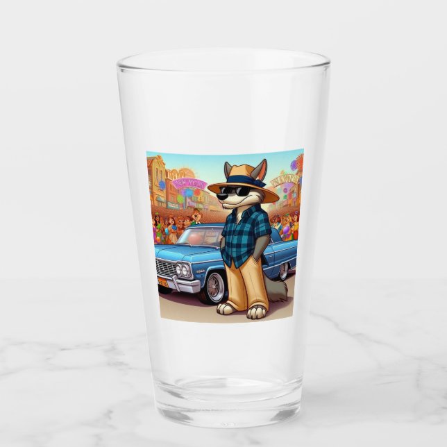 Vato Lobo "Neujahr" Glas (Vorderseite)