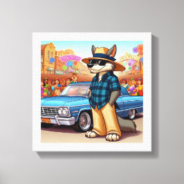 Vato Lobo "Neujahr" Leinwanddruck