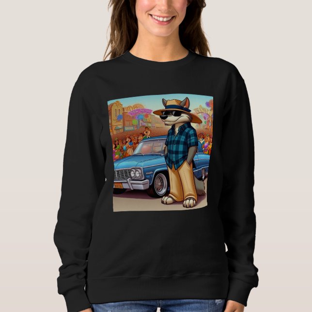 Vato Lobo "Neujahr" Sweatshirt (Vorderseite)