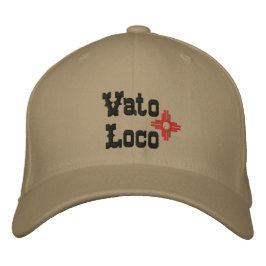 Vato Loco Zia Casquette de baseball Mens Casquette