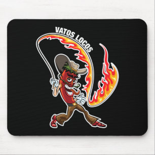Vatos Locos Design Spicy Mexico Gangster Lustig Mousepad