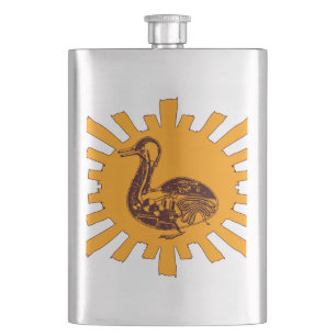 Vaucanson-Ente Flachmann