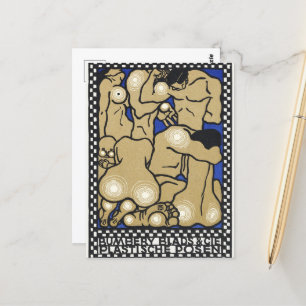 Vaudeville Act 4: Bumbery Blads & Cie, Plastic Pos Postkarte