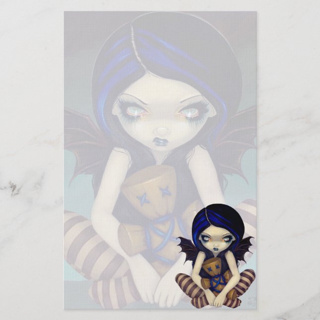 "Vaudou en" papeterie bleue (Devant)