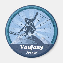 Vaujany Skistation Magnet
