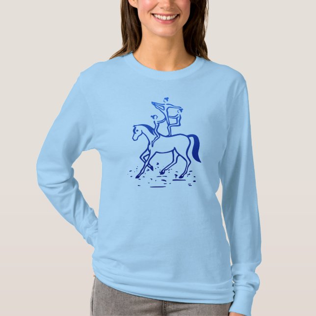 Vaulting, Shirt mit Vaulting-Motiv/Voltigieren (Vorderseite)