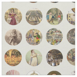 Vauxhall Garden Fabric Circles Stoff