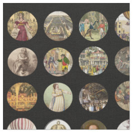 Vauxhall Garden Fabric Circles Stoff