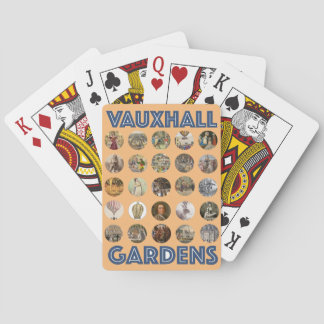 Vauxhall Gardens Poker Set Spielkarten