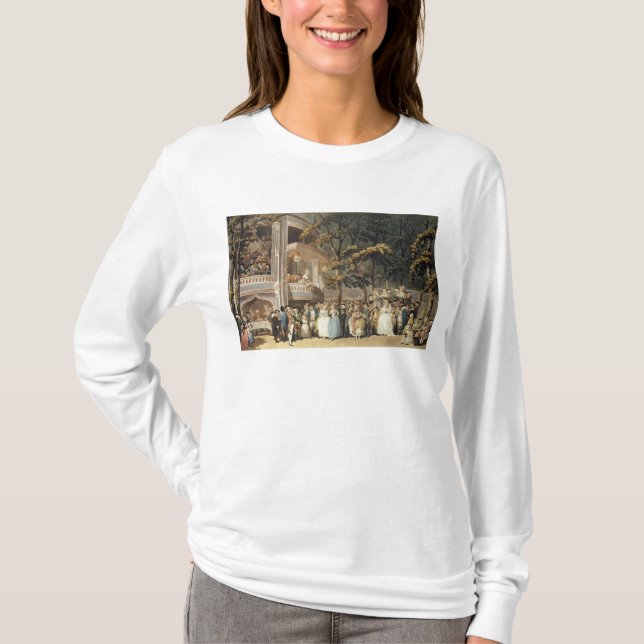 Vauxhall-Gärten von Ackermanns T-Shirt (Vorderseite)