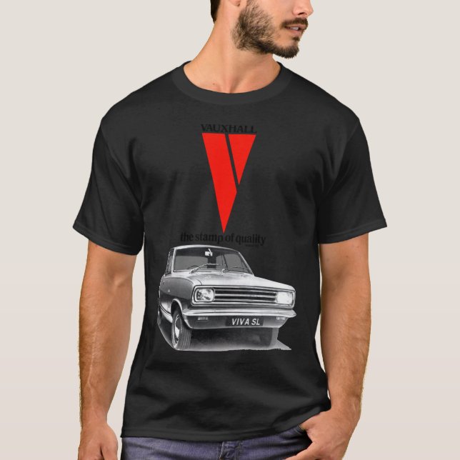 VAUXHALL VIVA HB Klassischer T - Shirt (Vorderseite)