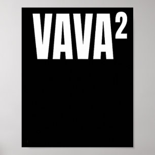 Vava² Portugiesische Oma von zwei Enkelkindern Oma Poster