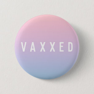 Vaxxed Pastel Gradient Covid-19 geimpft Button
