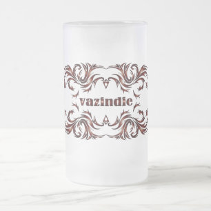 Vazindie Bierglas Mattglas Bierglas