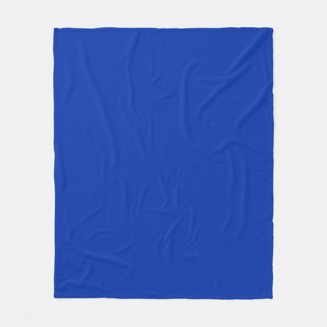 "VBRANT Blue" KUNSTBAR Fleecedecke (Vorderseite)