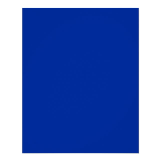 "VBRANT Blue" KUNSTBAR Poster (Vorderseite)