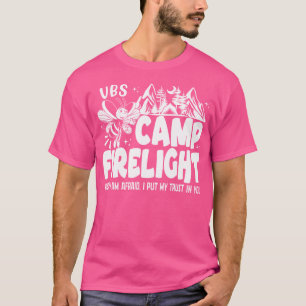 VBS Camp Firelight VBS 2024 Vacation Bible School T-Shirt