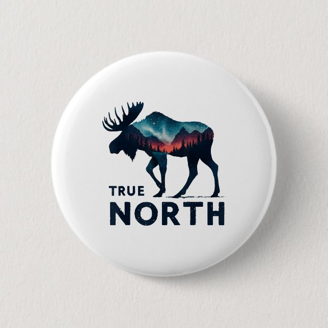 Vbs Christliche Sommerschule True North Vbs 2025  Button (Vorderseite)