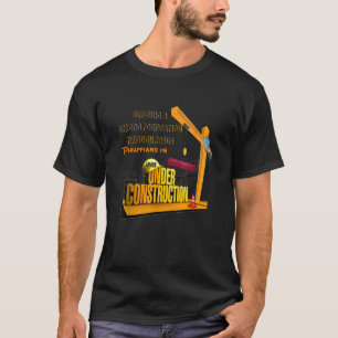 VBS Concrete Cranes Gebäude Foundation T-Shirt