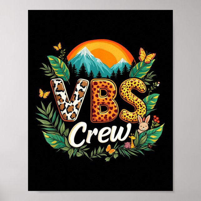 Vbs Crew 2025 Magnified Insects Adventure Squad Ca Poster (Vorne)