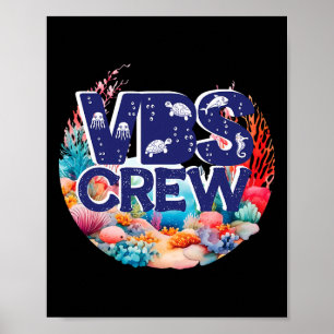 Vbs Crew Ferienbibel Schule Scu Vbs Crew Ozean Poster