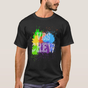 Vbs Crew Paint Spritzer Vacation Bible School Appa T-Shirt