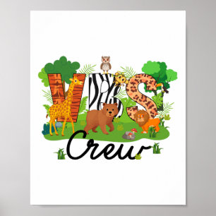 Vbs Crew Vbs 2025 Ferienbibel Schule Dschungel Adv Poster