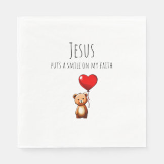 VBS Jesus lächelt meine Servietten an