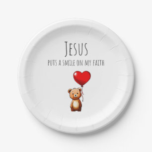 VBS Jesus lächelt meinem Glauben zu - Party Teller