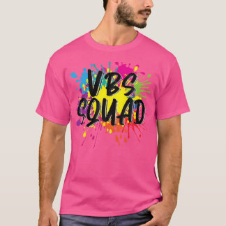 Vbs Squad Vacacation Bible School I Liebe Paint Pl T-Shirt