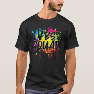 VBS Squad Vacation Bible School I Liebe Paint Plat T-Shirt