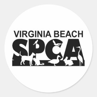 VBSPCA-Logo Runder Aufkleber