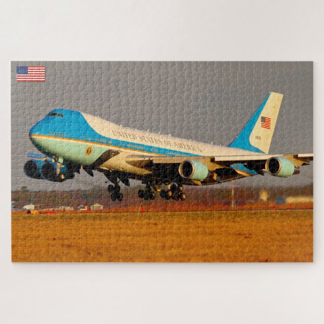 VC-25A (747-200B) (20x30 INCH) (Horizontal)