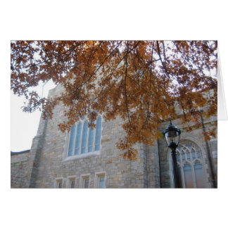 VCC avec feuilles de chêne d'automne